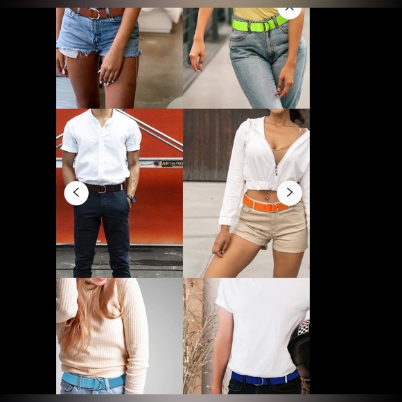 Canvas Web Belts Double D Ring Buckle.        🤩 Get 2 belts for one price!!! - Picture 3 of 15